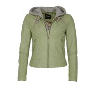 Lederjacke MAZE "42021133" Gr. L, grün (grün dust) Damen Jacken (94626160-L) grün dust