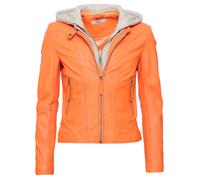 Maze Damen Lederjacke 42021133 Tiger Orange S