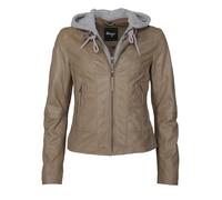Maze Lederjacke Damen taupe, XXL