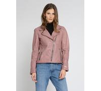 Lederjacke MAZE "42021206" Gr. S, rosa (deep rose) Damen Jacken (55921512-S) deep rose