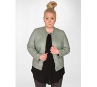 Lederjacke MAZE "42021317", Damen, Gr. 44, grün (jade), Obermaterial: 100% Lammleder; Futter: 100% Polyester; Ärmelfutter: 100% Polyester, Jacken (53011229-44) jade