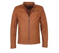 Lederjacke MAZE "51Rocha", Herren, Gr. S, braun (brandy), Obermaterial: 100% Lammleder / Futter: 100% Baumwolle / Ärmelfutter: 100% Polyester, ohne Bündchen, Jacken (30908828-S) brandy