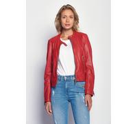 Lederjacke MAZE "Grenada", Damen, Gr. XS, rot, Obermaterial: 100% Lammleder; Futter: 100% Polyester, Jacken (76795441-XS) rot