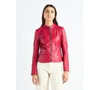 Lederjacke MAZE "Lindsay", Damen, Gr. 3XL, rot, Obermaterial: 100% Lammleder. Futter: 100% Polyester, Jacken (35561605-XXXL) rot