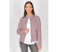 Lederjacke MAZE "Marcie", Damen, Gr. XS, lila (mauve), Obermaterial: 100% Lammleder. Futter: 100% Polyester, Jacken (65599560-XS) mauve