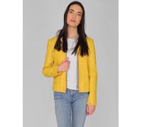 Maze Lederjacke Damen gelb, XS