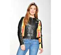 Maze Lederjacke rockig M schwarz Damen Lederjacken Jacken Mäntel M black, yellow
