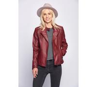 Lederjacke MAZE "Sally", Damen, Gr. XS, rot, Obermaterial: 100% Lammleder; Futter: 100% Polyester, Jacken (65325257-XS) rot