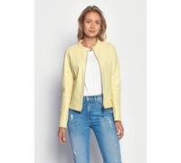 Maze Lederjacke Summerset, elegant XL gelb Damen Modetrends XL gelb
