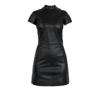 Lederjacke Mira - Damen Lederkleid/Etuikleid in schwarz aus Premium Lammleder