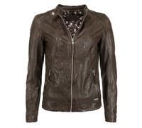 Lederjacke MUSTANG "31020258", Damen, Gr. M, braun (chocolate), Obermaterial: 100% Schafsleder, Jacken (61227564-M) chocolate