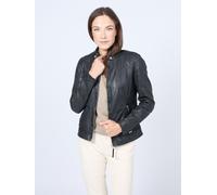 Lederjacke MUSTANG "31020258" Gr. XXL, schwarz Damen Jacken (42104005-XXL) schwarz