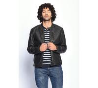 MUSTANG Lederjacke mit Absteppungen »Flinders«, black