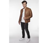 Lederjacke MUSTANG "Max" Gr. XXL, braun (cognac) Herren Jacken (29645907-XXL) cognac