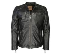 Top Gun Stilo, Lederjacke S Vintage Schwarz