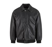 Urban Classics Synthetic Leather Blouson Black, S