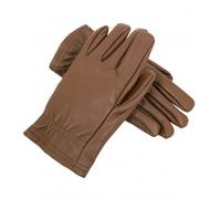 Lederjacken24 - Herren Lederhandschuhe Kuhleder dunkel cognac : M