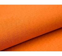 Lederkonzept Alcala Stoff Meterware Wildleder-Imitat Velours Microfaser Möbelstoff Polsterstoff 51 Hellorange
