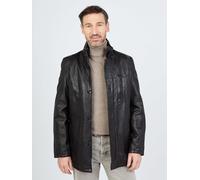 Ledermantel JCC "Cielo", Herren, Gr. L, schwarz, Obermaterial: 100% Lammnappa; Futter: 100% Polyester, Mäntel (62324923-L) schwarz