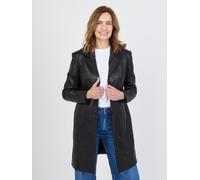 Ledermantel JCC "IK14-2", Damen, Gr. 50, schwarz, Obermaterial: 100% Lammnappa. Futter: 100% Polyester, Mäntel (93686567-50) schwarz