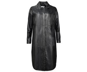 Ledermantel MAZE "42021153", Damen, Gr. L, schwarz, Obermaterial: 100% Lammleder; Innenfutter: 100% Polyester, Mäntel (37541950-L) schwarz