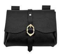 Lederne Gürteltasche „Bote“ mit Messingschnalle - Outlet