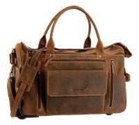 Lederne Reisetasche.
