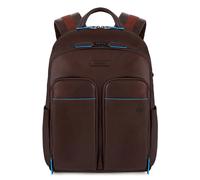 Piquadro Blue Square Revamp RFID Laptop-Rucksack mahagoni, Leder, Herren