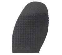 Lederschuhe Reparatur, Nicht -Slip -Sohle -Anti -Slip -Vorfuß -Sohle Flachschuhe Reparatur von Lederschuhen Außensohlen Gummi Anti -Skid -Sohle Halbsohle (BLACK)