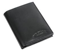 Ledershop24 Geldbörse Portemonnaie Geldbeutel echt Leder - Geschenkset - + Greenland Nature Schlüsselanhänger