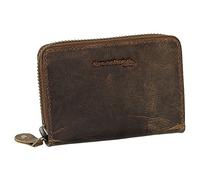 Ledershop24 Greenland Nature Luxus Leder XXL Kartenetui Kreditkartenetui kleine Mini Geldbörse bis zu 20 Karten 10,5 cm Serie: Montana