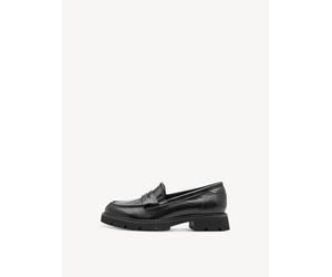Lederslipper schwarz Gr. 38