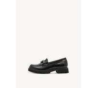 Lederslipper schwarz Gr. 39