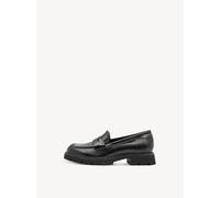 Lederslipper schwarz Gr. 42