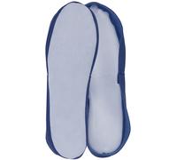 Ledersohle für Hüttenschuhe blau, 38/39