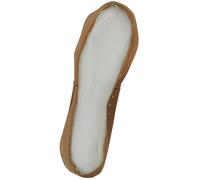 Ledersohle für Hüttenschuhe braun, 42/43