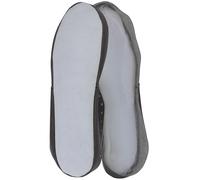 Ledersohle für Hüttenschuhe grau, 28/29