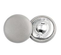 Ledertaschenknöpfe, 30 Stück, 11-32mm, Größen, DIY Nähen, Bekleidungszubehör für hochwertige Windjacke, Mantel, Sofa, weicher Knopf, Grau, 20mm