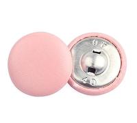 Ledertaschenknöpfe, 30 Stück, 11-32mm, Größen, DIY Nähen, Bekleidungszubehör für hochwertige Windjacke, Mantel, Sofa, weicher Knopf, Hell-Pink, 22mm