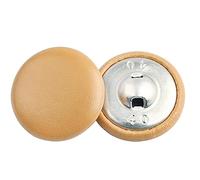 Ledertaschenknöpfe, 30 Stück, 11-32mm, Größen, DIY Nähen, Bekleidungszubehör für hochwertige Windjacke, Mantel, Sofa, weicher Knopf, Khaki, 22mm