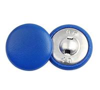 Ledertaschenknöpfe, 30 Stück, 11-32mm, Größen, DIY Nähen, Bekleidungszubehör für hochwertige Windjacke, Mantel, Sofa, weicher Knopf, Königsblau, 25mm