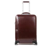 Ledertrolley mit Fronttasche für PC Blue Square - Farb-Varianten: Dunkel Braun