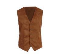 Lederweste Herren Outdoor Winter, Sportweste Leicht Regular Ärmellose Weste Ohne Kapuze Weste Vintage Herrenwesten Sportlich V-Ausschnitt Elegante Mit Knöpfen Anzugweste Hochzeit Freizeitweste