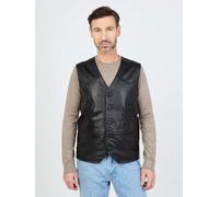 JCC Lederweste Pramo 2, schwarz, Herren M black