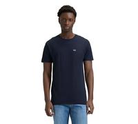 T-Shirt LEE "KA PATCH LOGO", Damen, Gr. M, navy, Jersey, Obermaterial: 100% Baumwolle, normal hüftbedeckend, Rundhals, Shirts T-Shirt, Auch ideal zum Unterziehen (99583929-M) navy
