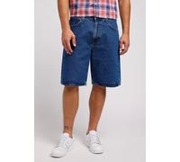 Lee - Asher Mid Stone Wash - Shorts - Blau - W34 - 100% Baumwolle Blau W34