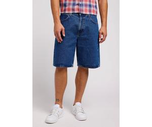 Lee - Asher Mid Stone Wash - Shorts - Blau - W34 - 100% Baumwolle Blau W34