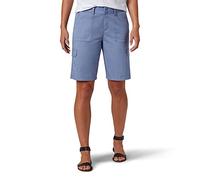 Lee Avey Damen-Bermuda-Shorts mit Strick-Taille, lockere Passform, Cornflower, 36