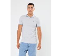 Lee Piqué Kurzarm-poloshirt M Sharp Grey Mele