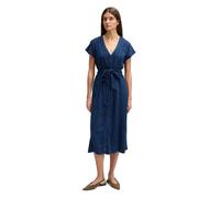 Lee Belted Kurzarm Midi-kleid
